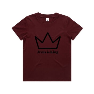 Jesus is King Kids Shirt Thumbnail